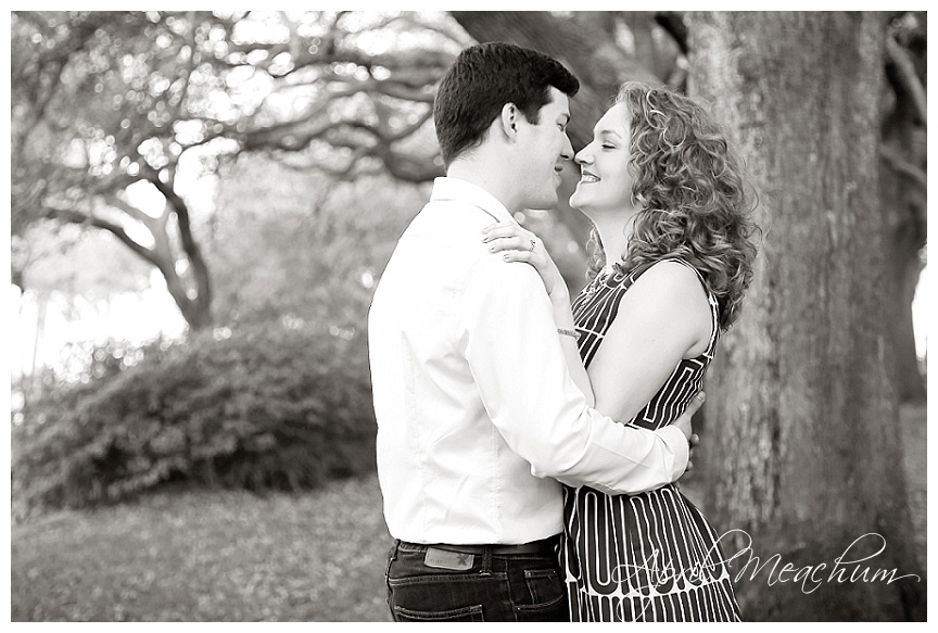 downtown charleston engagement pineapple fountain