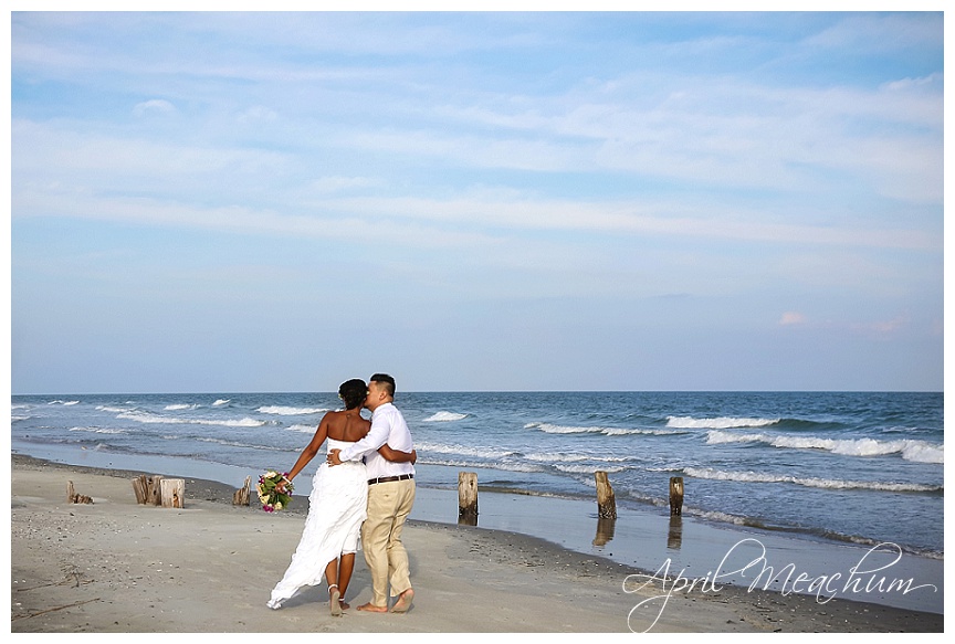 Folly Beach Wedding Preview Tiffany + John April Meachum Photography