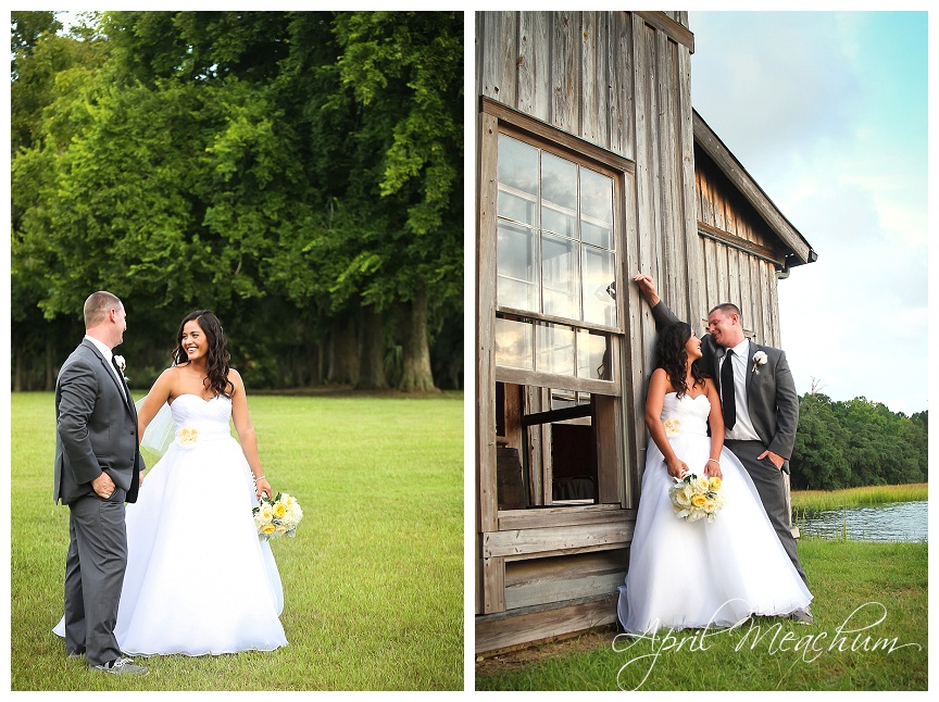 Boone Hall Plantation Wedding Beanie & Jason April Meachum Photography